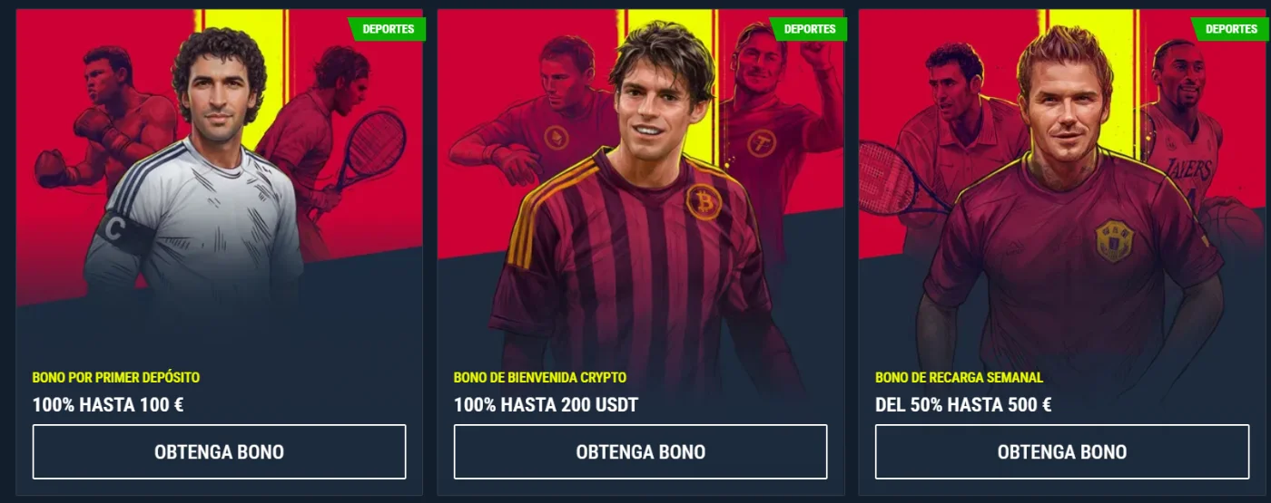 Rabona Casino bonos deportivos con promociones de depósito y bonificaciones crypto